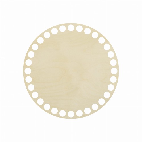 dno do koszyka baza ze sklejki okrągła 15cm