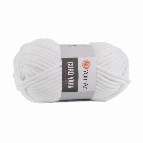 włóczka Yarnart Cord biała 751