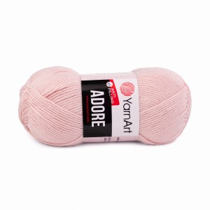 100g włóczka anti-pilling Adore jasnoróżowy 364