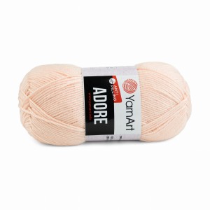 100g włóczka anti-pilling Adore jasny łosoś 360