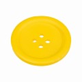 drewniany guzik 40mm 4cm żółty