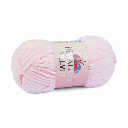 pluszowa włóczka Himalaya Velvet 03 jasnoróżowa