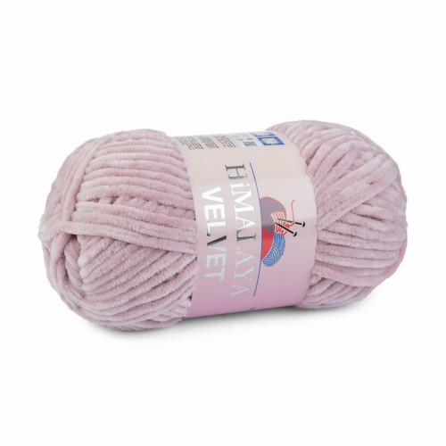 pluszowa włóczka Himalaya Velvet 49 brudny róż