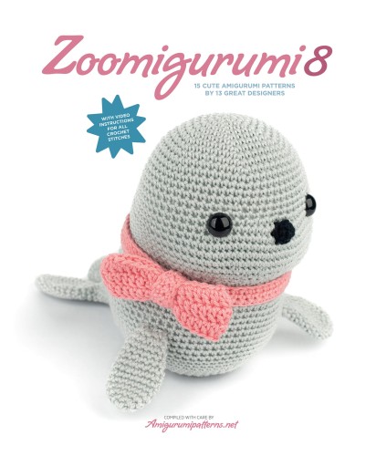 książka ze wzorami na maskotki Zoomigurumi 8