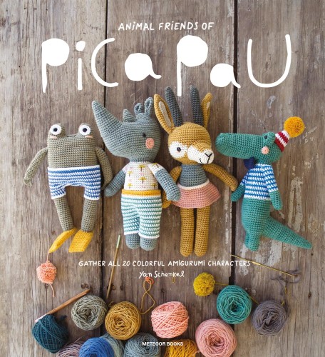 książka ze wzorami na maskotki Animal Friends of Pica Pau