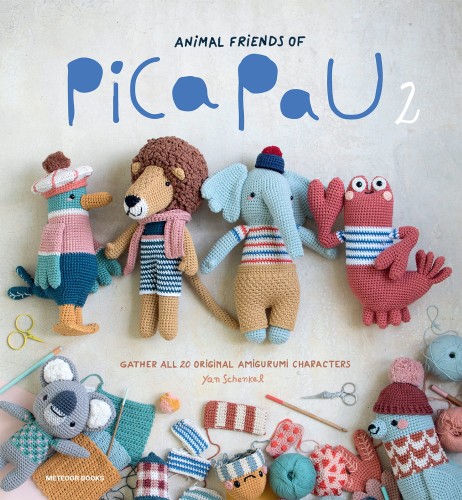 książka ze wzorami na maskotki Animal Friends of Pica Pau 2