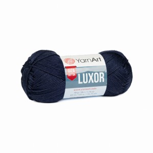 50g włóczka bawełna YarnArt Luxor 1240 granatowy
