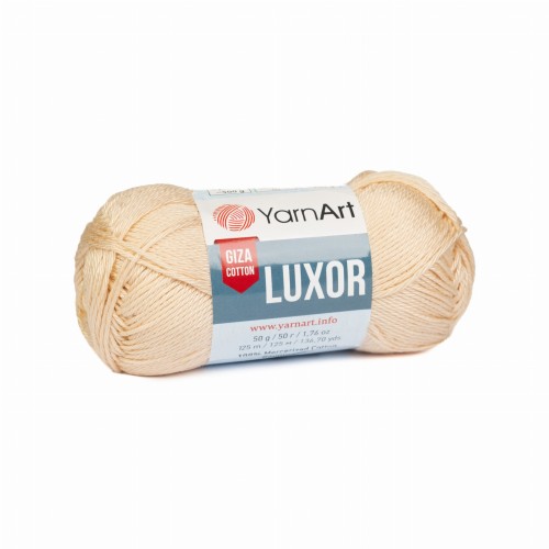 bawełna merceryzowana Luxor beżowa