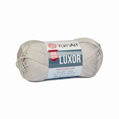bawełna merceryzowana Luxor popielata