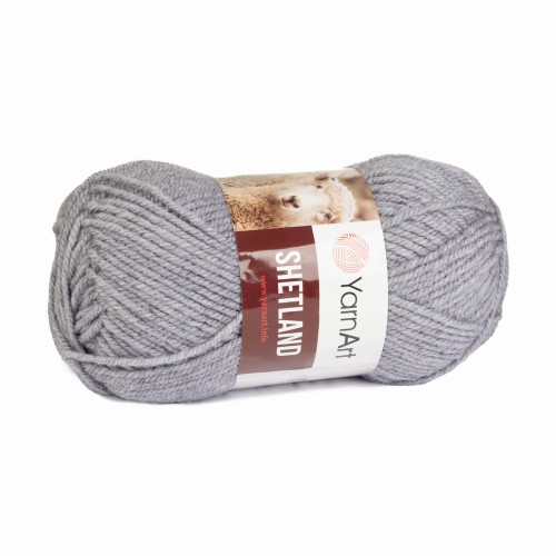 włóczka Shetland YarnArt szara lawenda melanż jeans 515