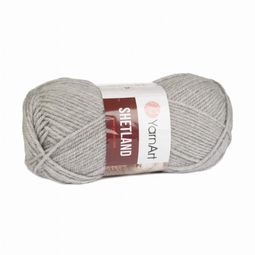 włóczka Shetland YarnArt 529 popielata