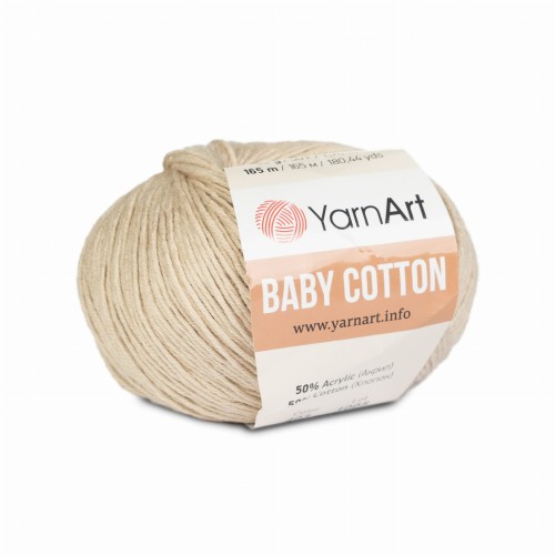 50g YarnArt Baby Cotton na amigurumi jasny beż 403
