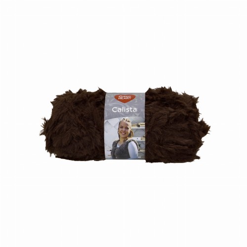Włóczka poliestrowa RED Heart Calista 09 ciemny brąz