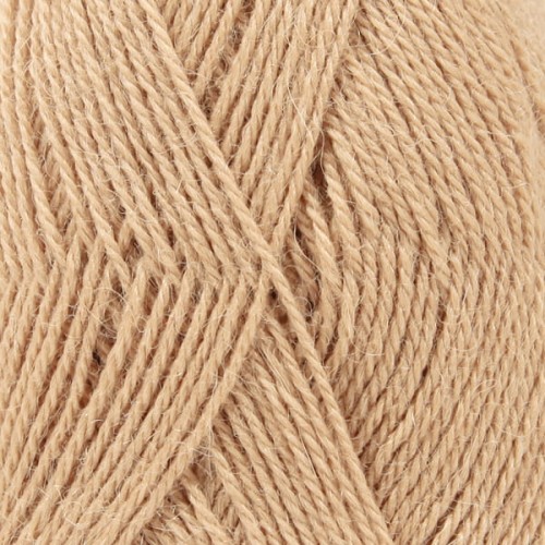 50g wełna alpaka DROPS Alpaca 302 beżowa