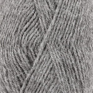 50g wełna alpaka DROPS Alpaca mix 517 szara