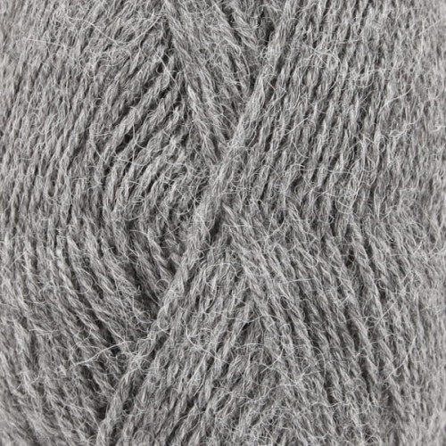50g wełna alpaka DROPS Alpaca mix 517 szara
