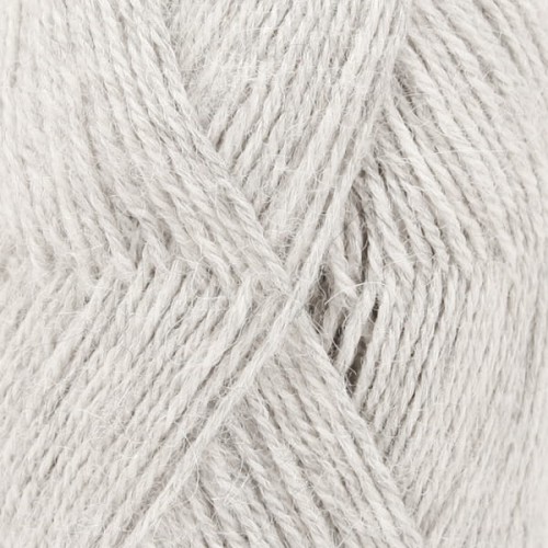 50g wełna alpaka DROPS Alpaca mix 9020 jasny popiel