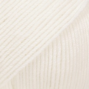 50g wełna merynos DROPS Baby Merino  krem 01