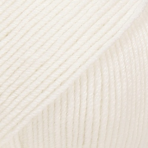 50g wełna alpaka DROPS Baby Merino krem 01