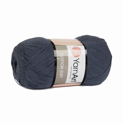 włóczka bawełna akryl Cotton Soft denim