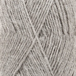 50g wełna alpaka DROPS Alpaca mix 501 jasnoszara