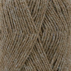 50g wełna alpaka DROPS Alpaca mix 607 brązowa