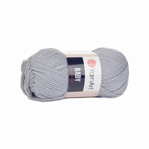 akryl YarnArt Baby szara 3072