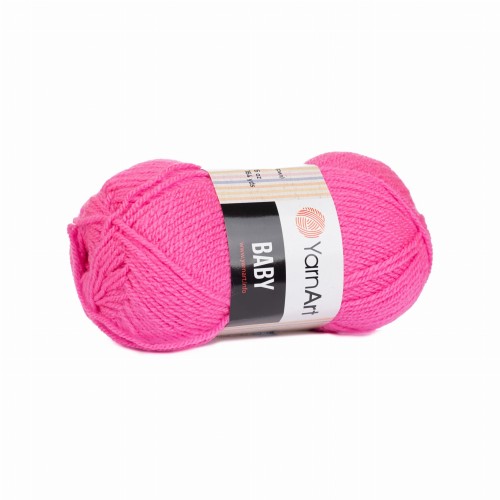akryl YarnArt Baby neonowy róż 174
