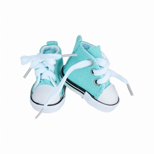 buty wiązane turkus
