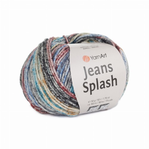 50g włóczka bawełniano akrylowa YarnArt Jeans Splash 942