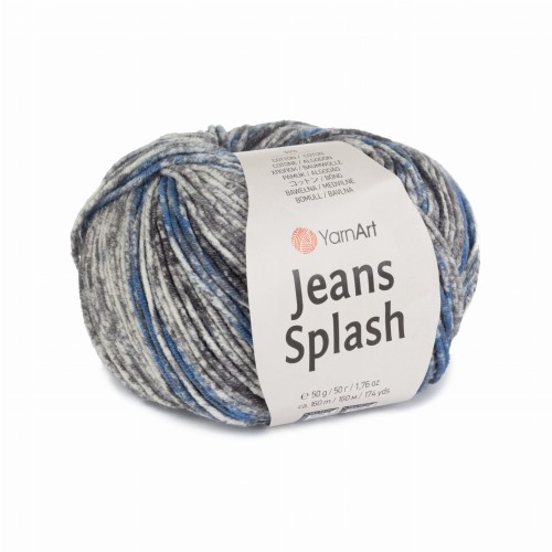 50g włóczka bawełniano akrylowa YarnArt Jeans Splash 947