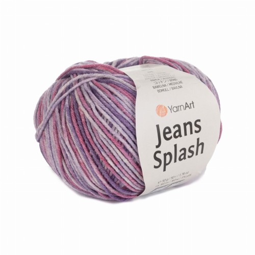 50g włóczka bawełniano akrylowa YarnArt Jeans Splash 949