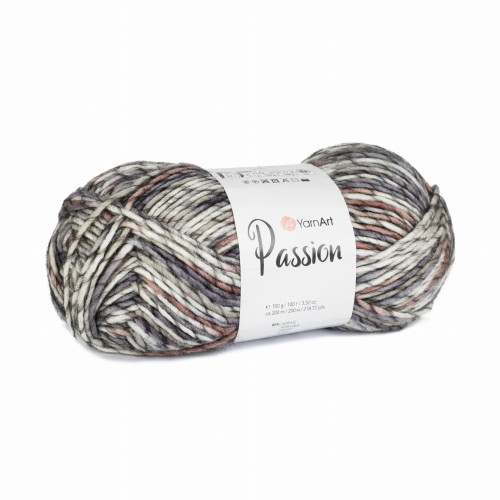 włóczka kolorowa wełna YarnArt Passion 1240
