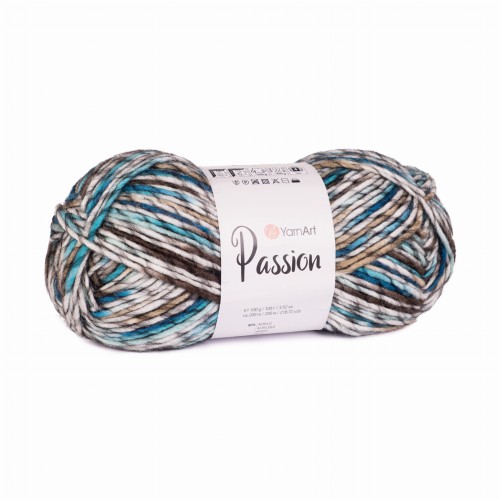włóczka kolorowa wełna YarnArt Passion 1241