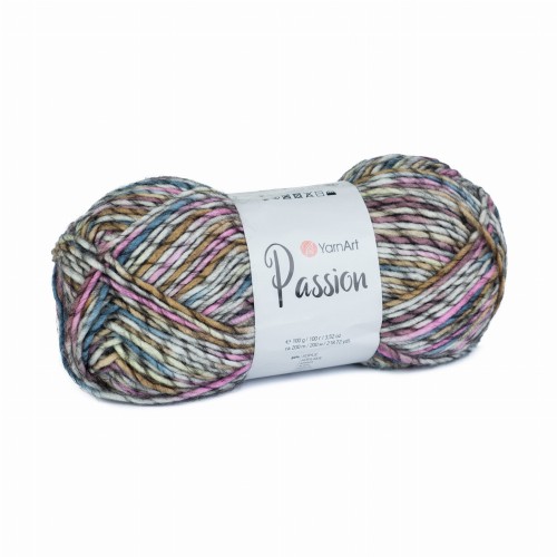 włóczka kolorowa wełna YarnArt Passion 1246