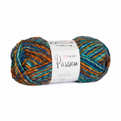włóczka kolorowa wełna YarnArt Passion 1244