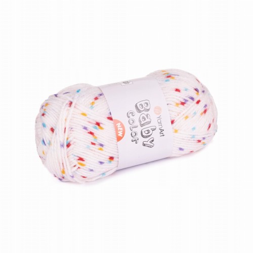 włóczka akrylowa dla dzieci Baby Color kolorowa