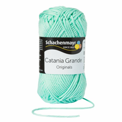 włóczka bawełna Catania Grande 385 mięta