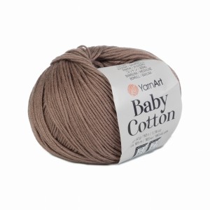 50g YarnArt Baby Cotton na amigurumi jasny brąz 407