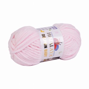 100g włóczka poliester Himalaya Dolphin Baby jasny róż 303