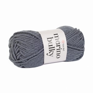 100g gruba włóczka 25% wełna YarnArt Merino Bulky denim 3864