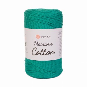 250g sznurek makrama YarnArt Macrame Cotton turkus 783