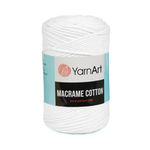 biały sznurek do makramy Macrame Cotton 751