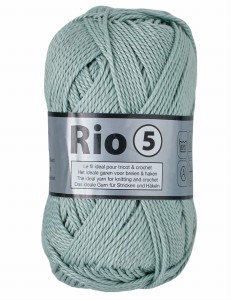 100g włóczka Lammy Yarns gruba 100% bawełna merceryzowana Rio 5 851 szałwia