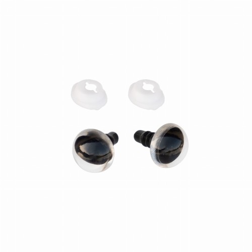 oczy kocie przezroczyste 10mm