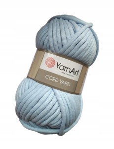250g sznurek bawełniany z rdzeniem YarnArt CORD błękit 760
