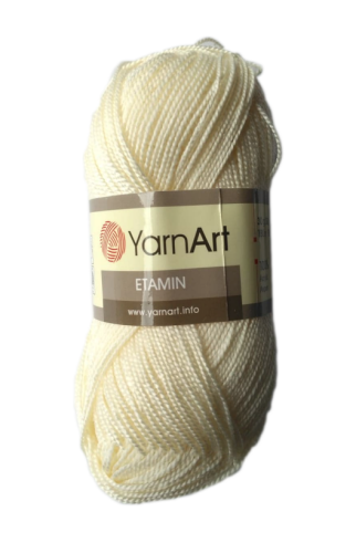 akryl YarnArt Etamin kremowy 42