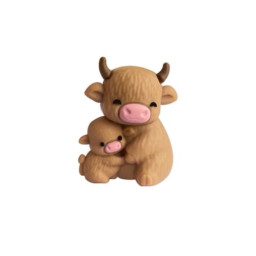 koralik silikonowy mama krówka