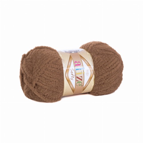 wloczka-alize-baby-softy-321 brązowa