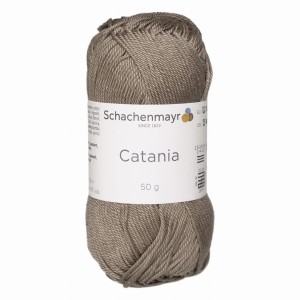 50g włóczka 100% bawełna Catania bladobrązowa 254